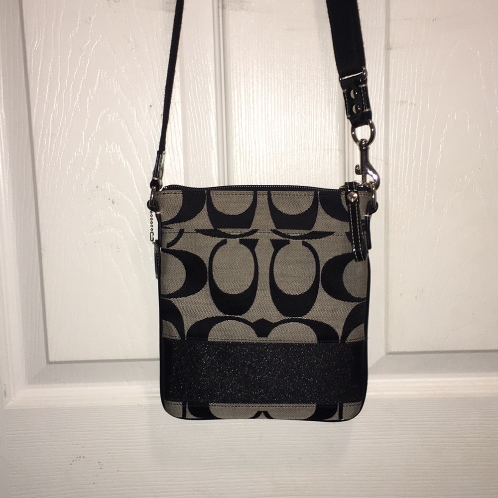 Authentic COACH Monogram Crossbody Purse